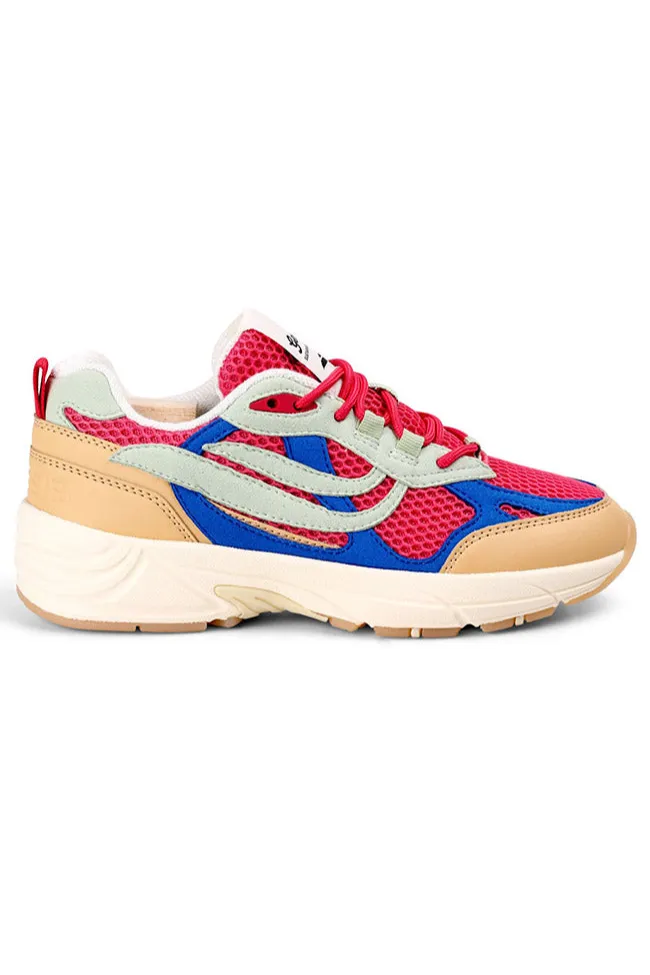 Genesis Genesis Damen vegan Sneaker G-Eco 99 Multi Beige/Mint/Magenta, Beige, – Produktbild 2 von 2