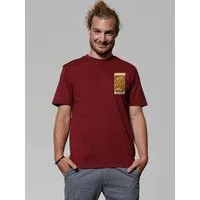 watapparel watapparel T-Shirt Unisex Tarot Nachos, Burgundy, – Produktbild 1 von 1
