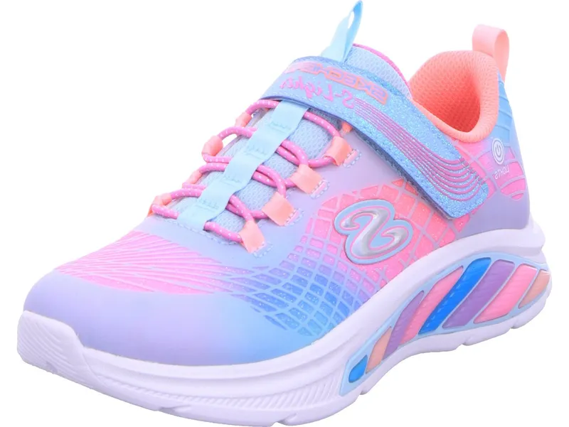 Skechers Skechers Rainbow Cruisers-RAINBOW REFLE Klettschuh 100% vegan, Blau, – Produktbild 2 von 8