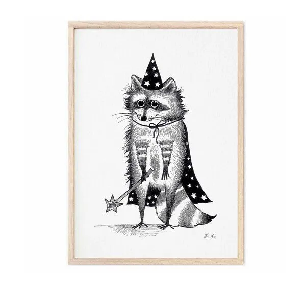 LIGARTI Kunstdruck »Zaubär« von LIGARTI | A4, A3 oder A2 | Wandbild | Poster | Kunst – Produktbild 2 von 4