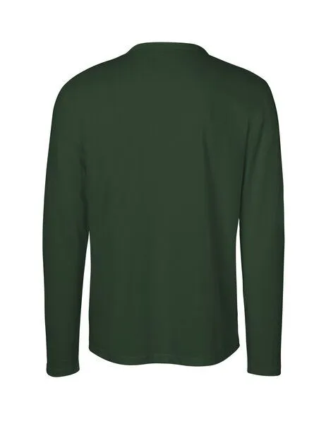 Neutral® - 3FREUNDE Neutral® - 3FREUNDE Männer Longsleeve, Flaschengrün, – Produktbild 2 von 4