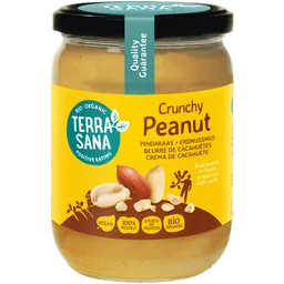TerraSana Erdnussmus crunchy bio (500g) – Produktbild 1 von 1