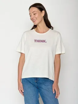 GreenBomb GREENBOMB Think Type Nova - Kastiges T-Shirt aus Bio-Baumwolle / hochwertiger Print / GOTS / Fair & Vegan – Produktbild 1 von 1