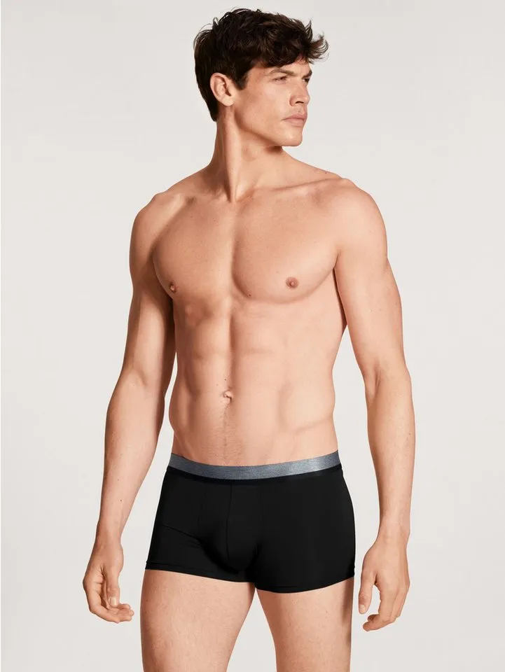 CALIDA CALIDA Boxer Daywear Xtra Herren (3-St., 3er-Pack) weich, elastisch und mit Softgummibund, Schwarz, – Produktbild 5 von 5