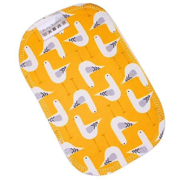 Allerlei Windeln Allerlei Windeln Waschlappen, Möwe (gelb), – Produktbild 1 von 1