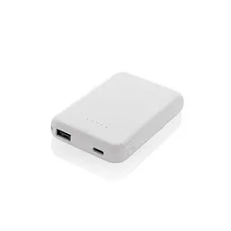 XD Collection Stellar 5.000mAh 5W magnetische Powerbank aus RCS rec. ABS, weiß, Weiß, – Produktbild 1 von 1