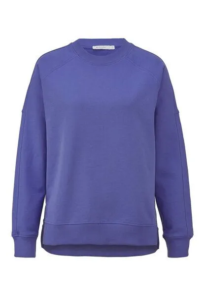 hessnatur hessnatur Sweatshirt Oversize aus reiner Bio-Baumwolle, Irisblau, – Produktbild 3 von 4