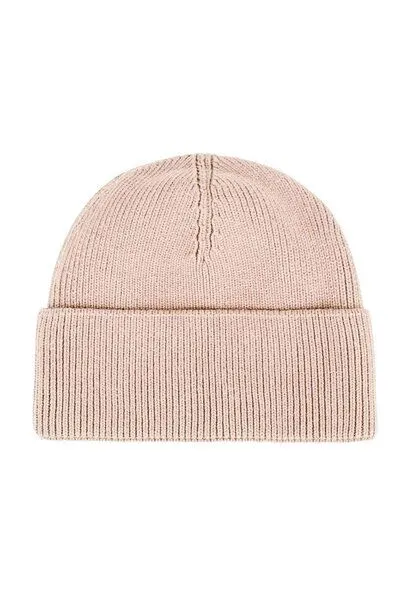 MELA MELA Rippstrick Mütze Style KALI aus 100% Bio-Baumwolle, Rose, – Produktbild 1 von 4