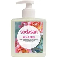 Sodasan Sodasan milde Pflanzenseife Rose & Olive 300ml – Produktbild 1 von 1