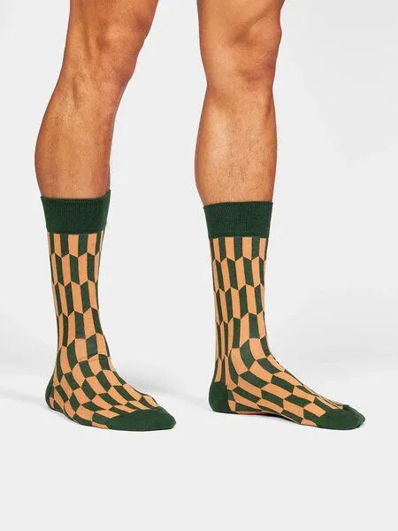DillySocks DillySocks Bunte Socken, Bio Baumwolle, Geo Grove – Produktbild 2 von 2