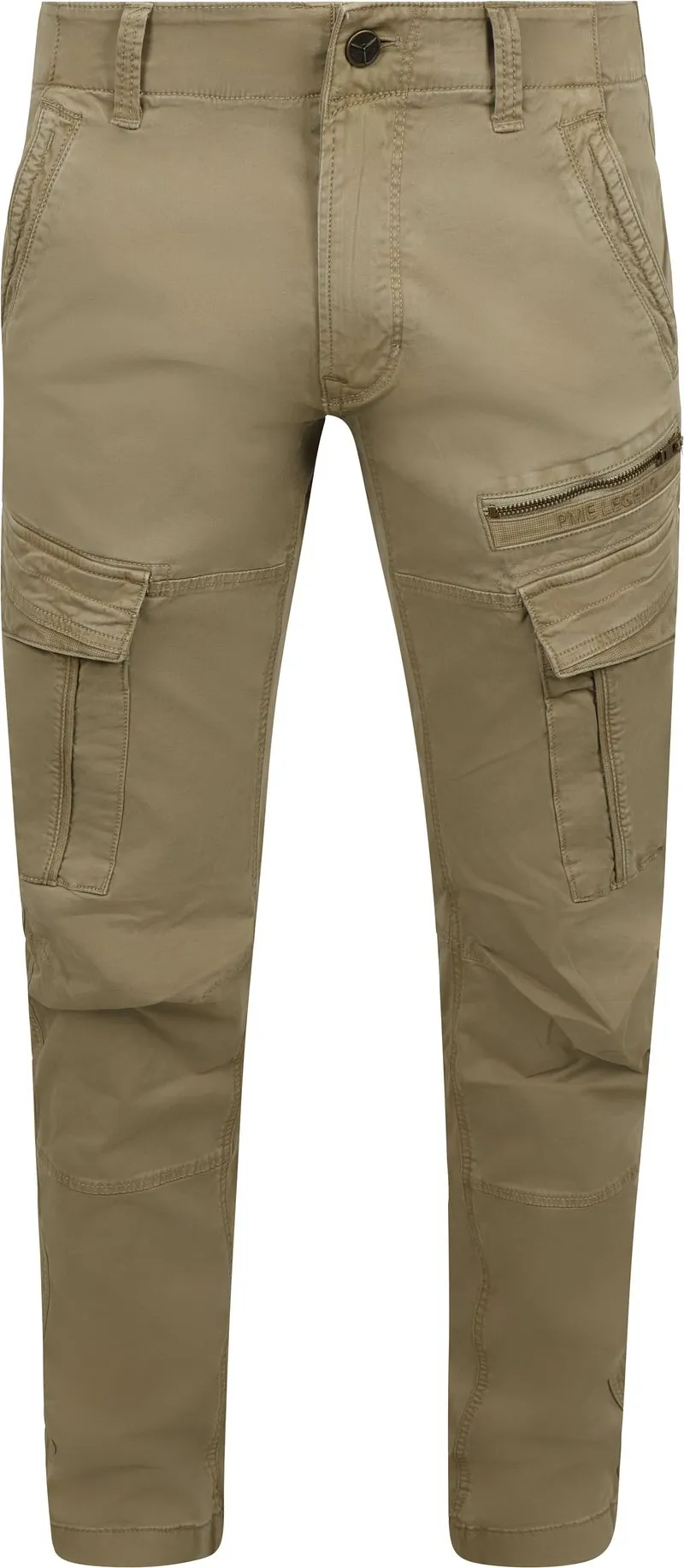 PME Legend PME Legend Nordrop Cargohose Khaki - Größe W 34 - L 32, Khaki, – Produktbild 1 von 5