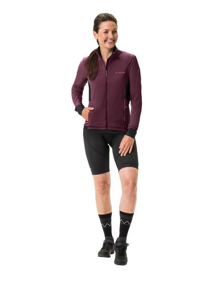 Vaude Vaude Fahrradjacke besonders geringes Gewicht, kleines Packmaß, winddicht, atmungsaktiv, Lila, – Produktbild 5 von 5