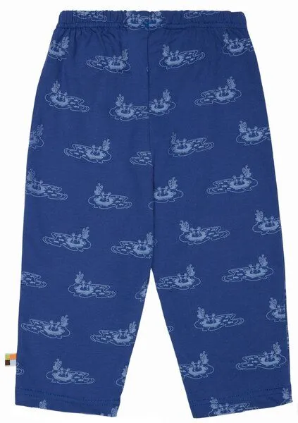 loud + proud loud + proud Babys & Kinder Hose Druck, GOTS-zertifiziert, Ultramarin(blau), – Produktbild 1 von 2