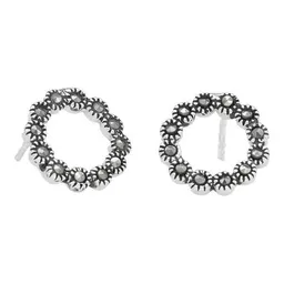 pakilia pakilia Silber Ohrringe Pyrit-Steinchen Fair-Trade und handmade – Produktbild 1 von 1