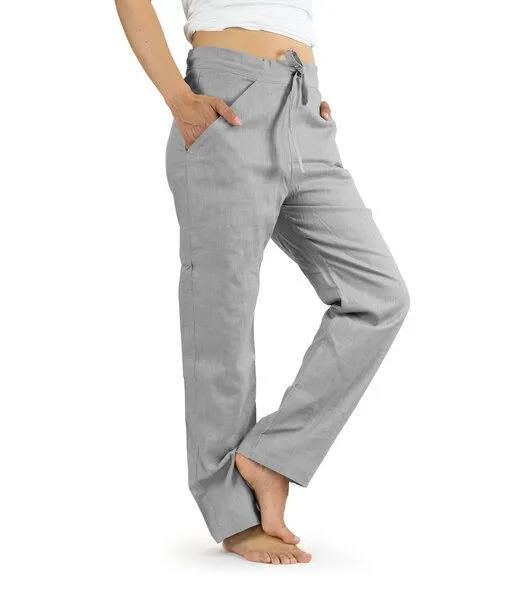 SCHAZAD Leinenhose ESSENTIAL von SCHAZAD, Grau, – Produktbild 1 von 4