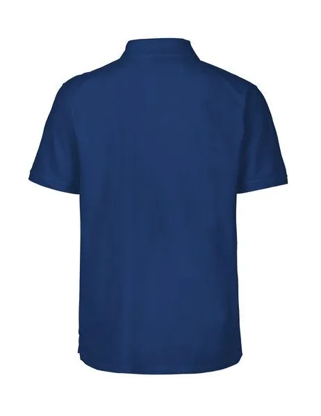 Neutral® - 3FREUNDE Neutral® - 3FREUNDE Männer Poloshirt, Royal, – Produktbild 3 von 4