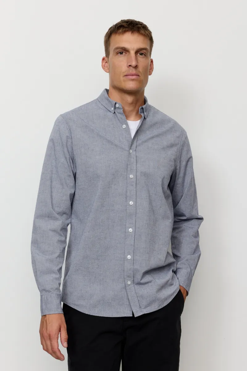 recolution Recolution Herren vegan Hemd Mais Blau, Blau, – Produktbild 2 von 2