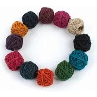El Puente El Puente Macrameeschnur, 12er-Set | Fair Trade & Handmade aus Bangladesch – Produktbild 1 von 1