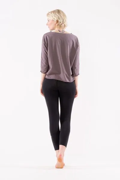 YOIQI YOIQI Sweater aus biologischer Baumwolle, Schiefer(grau-braun), – Produktbild 3 von 3