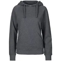 Neutral Neutral® Damen College Hoodie Hoody Kapuzenpullover Kapuzenpulli, Dunkelgrau melange, – Produktbild 1 von 1