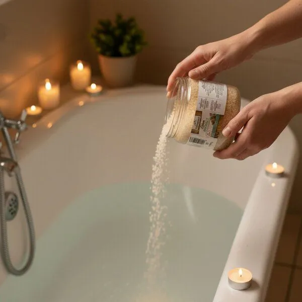 4betterdays 4betterdays Zirben Badesalz 500 g Schraubdose Zirbenöl und naturbelassenes Meersalz – Produktbild 2 von 2