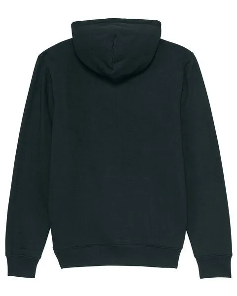 Human Family Human Family Bio Unisex Basic Hoodie - "HF", Schwarz, – Produktbild 4 von 4