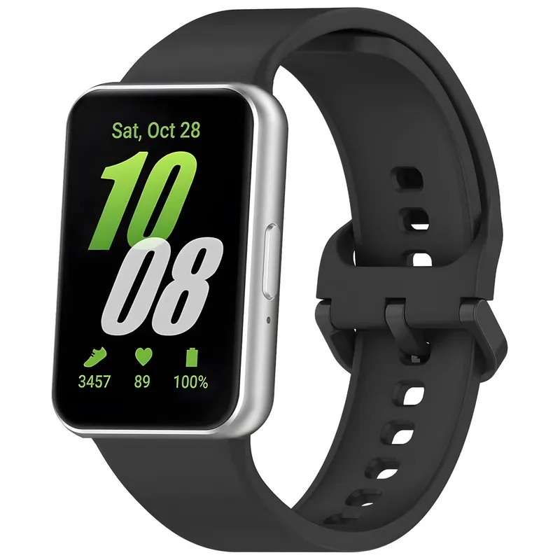imoshion imoshion Silikonband für das Samsung Galaxy Fit 3, Schwarz, – Produktbild 1 von 6