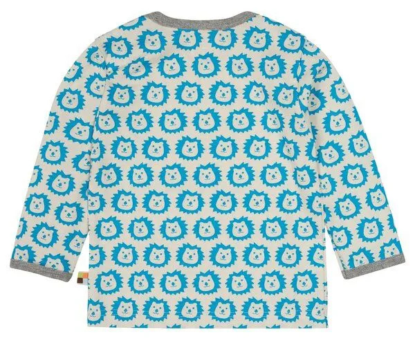 loud + proud loud + proud Babys & Kinder, Shirt Langarm, GOTS-zertifiziert, Aqua(blau), – Produktbild 1 von 1