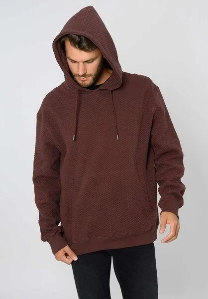 THOKKTHOKK ThokkThokk Unisex Hoodie TT1044 Structured unifarben aus Bio-Baumwolle, Fir tree (grün), – Produktbild 4 von 4