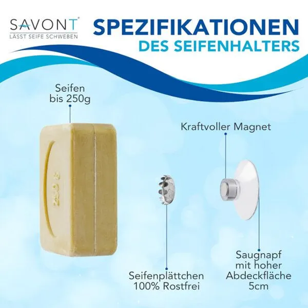 Eve Butterfly Soaps Eve Butterfly Soaps Savont Magnet Seifenhalter – Produktbild 5 von 6