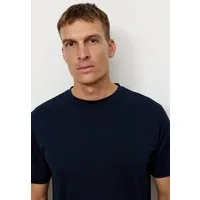recolution Herren T-Shirt aus Bio-Baumwolle und TENCEL Lyocell Mix - DATE - recolution, Dark navy (blau), – Produktbild 1 von 1