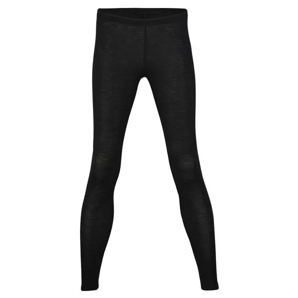 Engel natur Engel natur Damen Leggings Bio-Schurwolle/Seide, Schwarz, – Produktbild 1 von 1