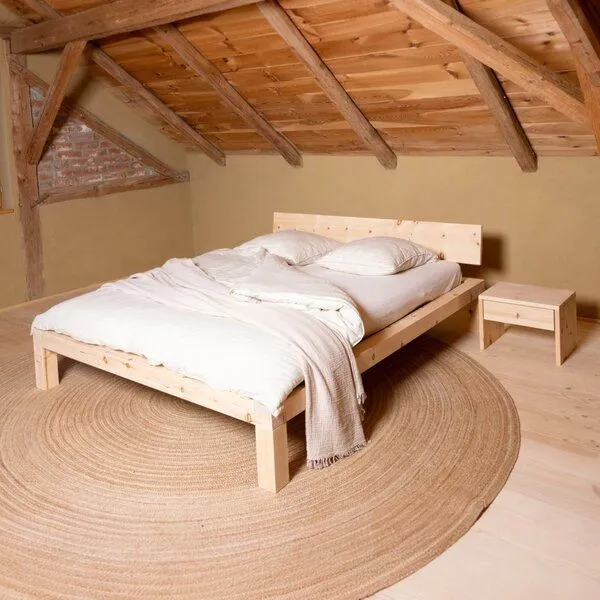 YAK holzraum YAK holzraum Bett Zirbenholz YARON aus Massivholz in Überlänge – Produktbild 3 von 5