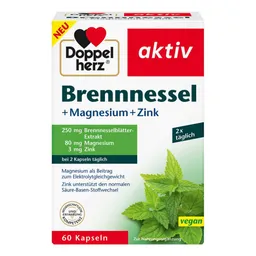 Doppelherz Doppelherz Brennnessel+Magnesium+Zink Kapseln – Produktbild 1 von 1