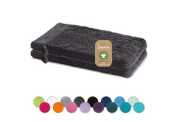 Lavea Waschhandschuh Bali Waschlappen 16x22 cm, Waschhandschuhe, kleine Handtücher, Weiches Bio-Baumwollfrottee (Set, 2-St), Gesichtshandtücher, GOTS-zertifiziert, extra saugstark mit 500g/m² – Produktbild 1 von 1
