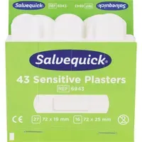 Salvequick Salvequick Pflaster-Strips Vlies "REF 6943" 43 Stk., 7,2 x 1,9/2,5 cm – Produktbild 2 von 2