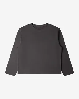 MATONA MATONA Herren vegan Shirt Aus Gewaschenem Fleece Schwarz – Produktbild 1 von 1