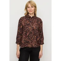 recolution Recolution Damen vegan Bluse Cypress Leo Cognac-Braun – Produktbild 1 von 1