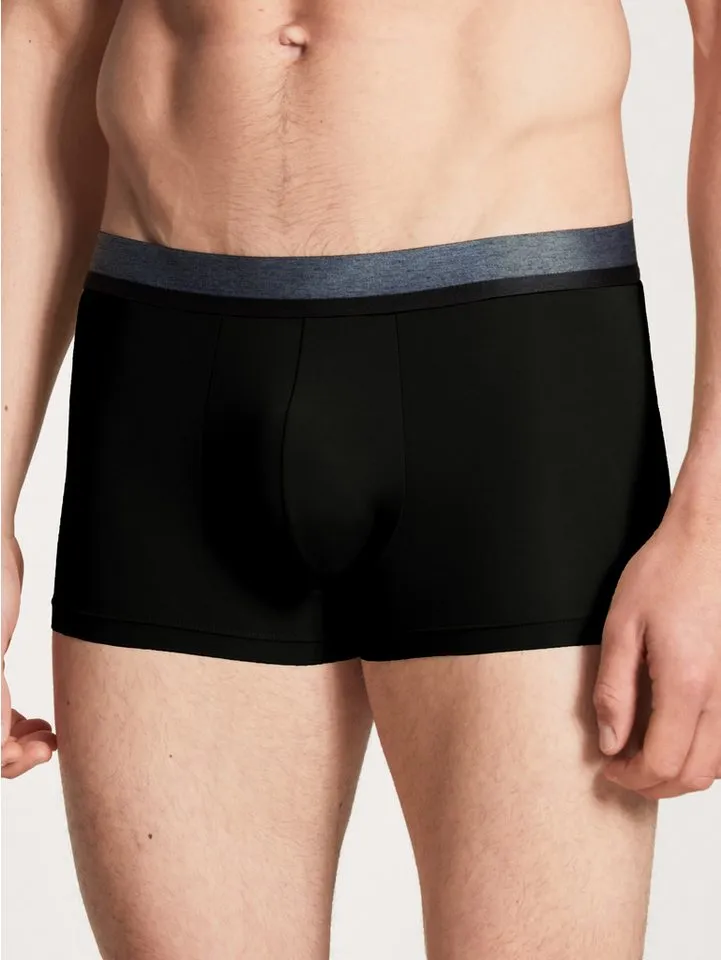 CALIDA CALIDA Boxer Daywear Xtra Herren (3-St., 3er-Pack) weich, elastisch und mit Softgummibund, Schwarz, – Produktbild 3 von 5