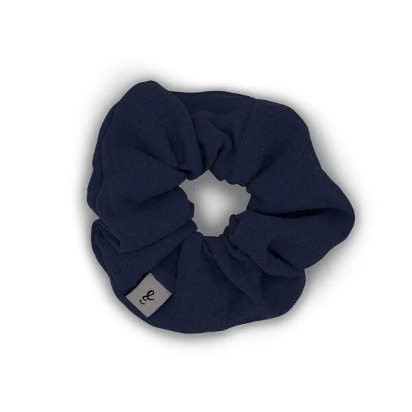 Hutch&Putch Hutch&Putch Musselin-Scrunchie • Kinder, Midnight blue, – Produktbild 1 von 1