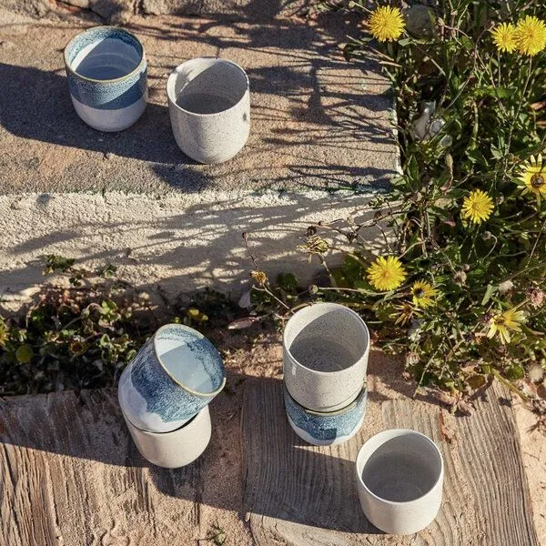 onomao onomao Becher - Traditionell, Teal dipped, – Produktbild 3 von 4