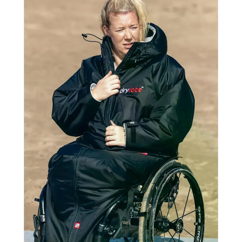 Dryrobe Surf-Poncho für Damen Dryrobe Adapt, Noir, – Produktbild 1 von 1