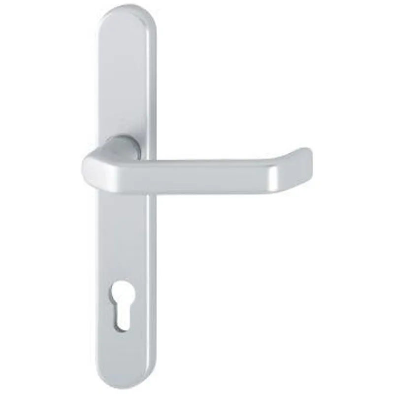 HOPPE Hoppe PT-Drücker-Halbgarnitur, PZ, E92, VK8, ALU, 1313G/3357SN, Liverpool, rd, mit Langsch., F1-2 – Produktbild 1 von 1