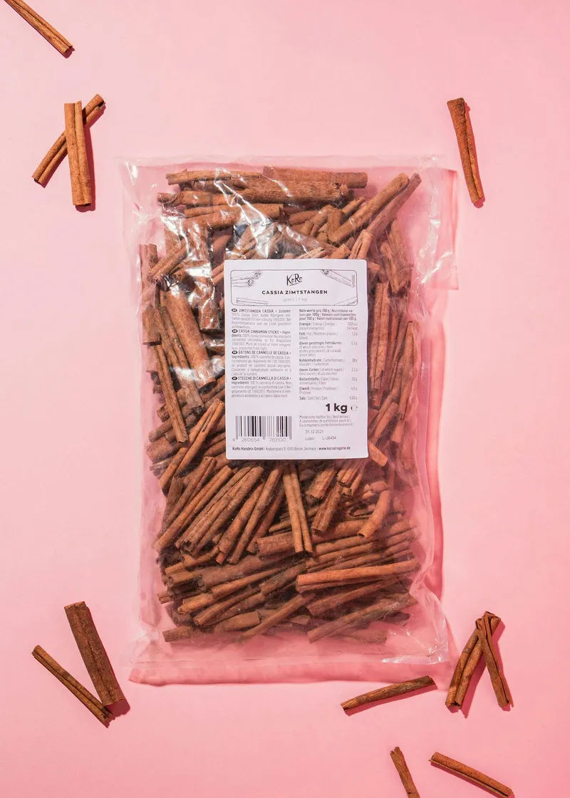 KoRo Cassia Zimtstangen 1 kg – Produktbild 2 von 5