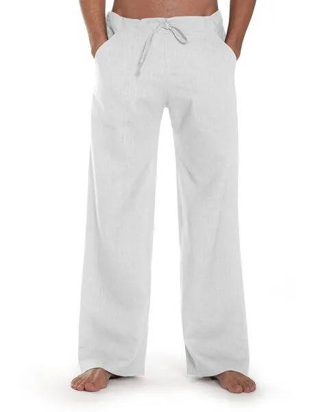 SCHAZAD Leinenhose Essential Sport von SCHAZAD, Unisex, Weiß, – Produktbild 1 von 3