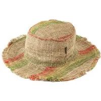 short'n'pietz short'n'pietz Sommerhut aus Hanf, Beige rasta gestreift, – Produktbild 1 von 1