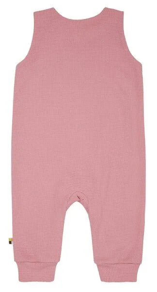 loud + proud loud + proud Babys & Kinder Strampler Waffel, GOTS-zertifiziert, Sorbet(rosa), – Produktbild 2 von 2