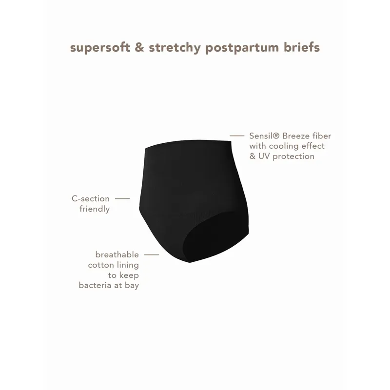 Noppies Noppies Rückbildungs-Slip Lee Seamless, Schwarz, – Produktbild 2 von 3
