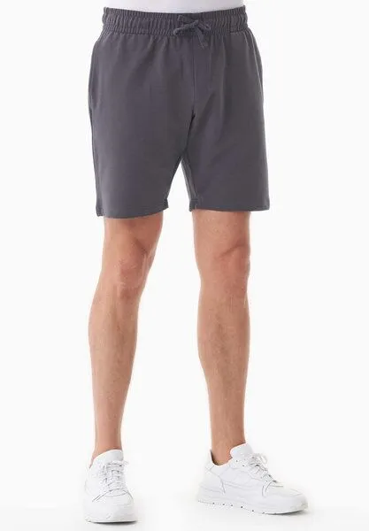 ORGANICATION ORGANICATION SAHIN | Leichte Sweatshorts aus Bio-Baumwolle, Shadow, – Produktbild 2 von 3