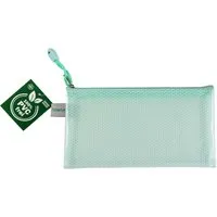 FolderSys FolderSys Kleinkram-Beutel "Candy Bag" mit RV, DIN lang, EVA, pastell grün transparent – Produktbild 1 von 1